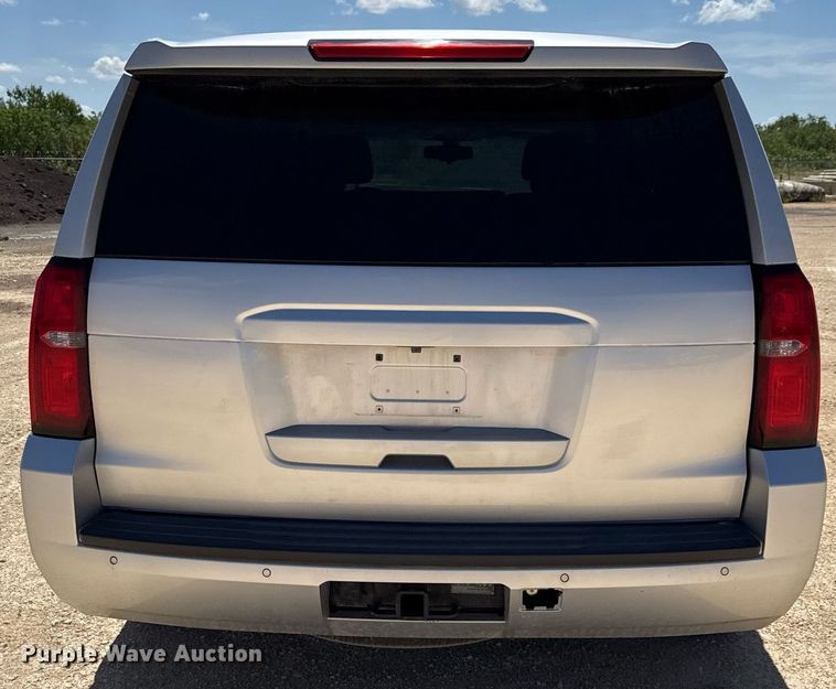 image for item DX5600 2016 Chevrolet Tahoe Police SUV