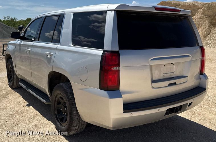 image for item DX5600 2016 Chevrolet Tahoe Police SUV