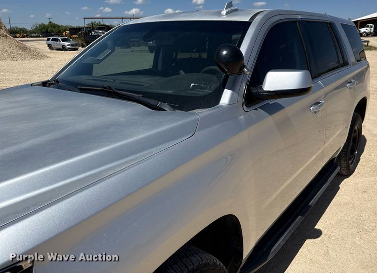 image for item DX5600 2016 Chevrolet Tahoe Police SUV