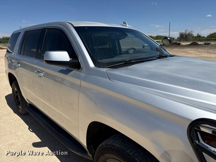 image for item DX5600 2016 Chevrolet Tahoe Police SUV