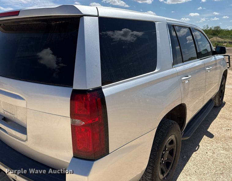 image for item DX5600 2016 Chevrolet Tahoe Police SUV