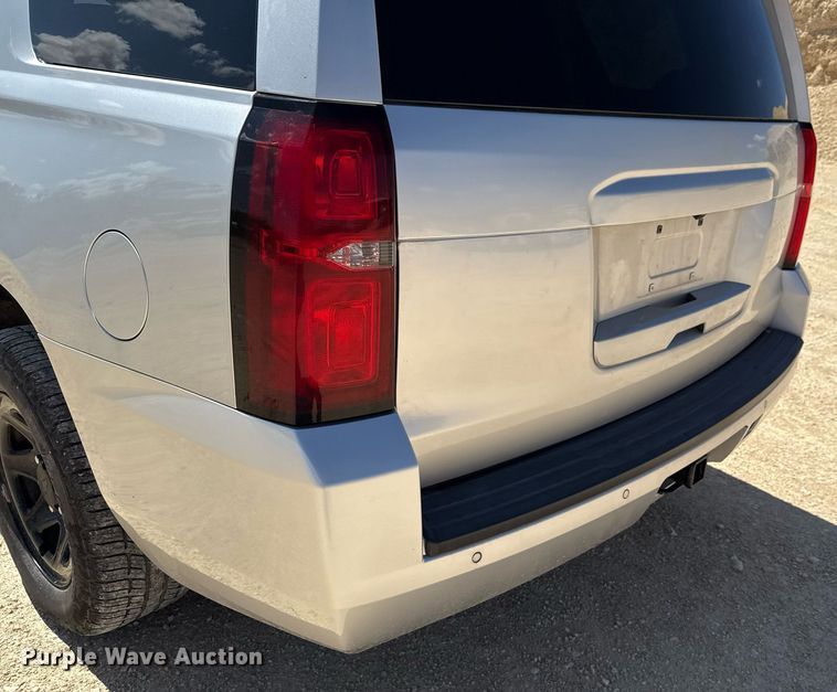 image for item DX5600 2016 Chevrolet Tahoe Police SUV