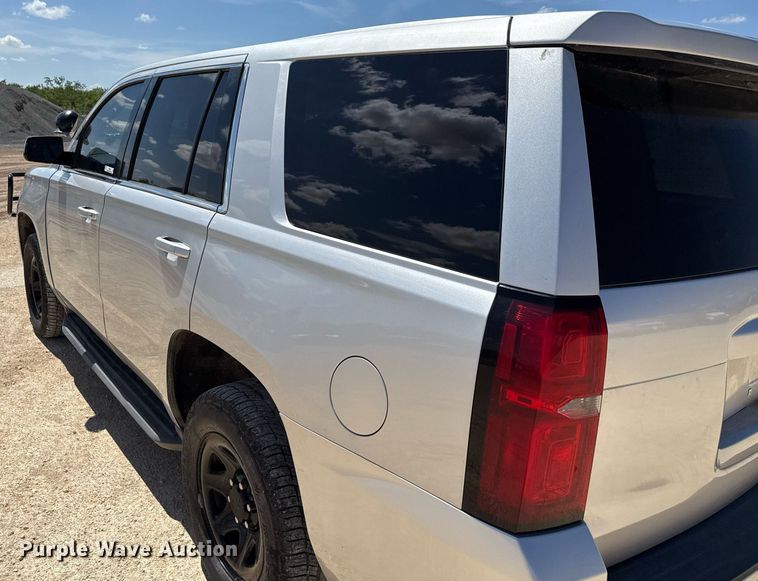 image for item DX5600 2016 Chevrolet Tahoe Police SUV