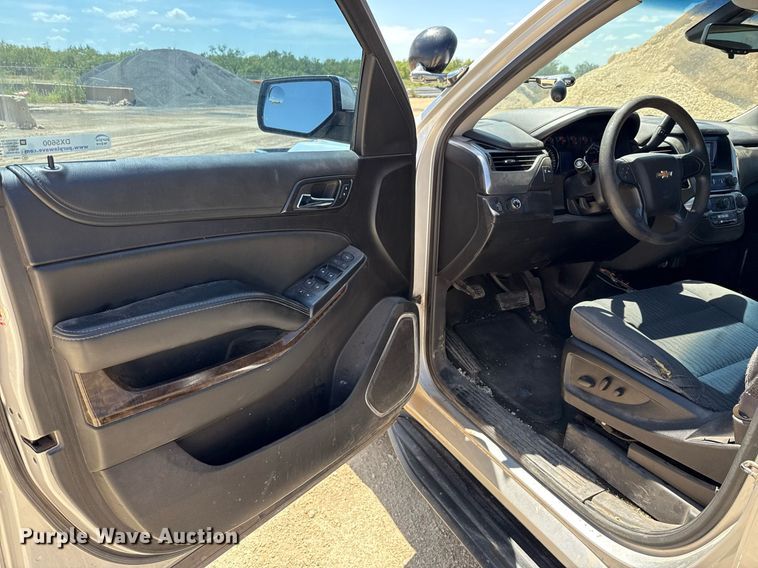 image for item DX5600 2016 Chevrolet Tahoe Police SUV