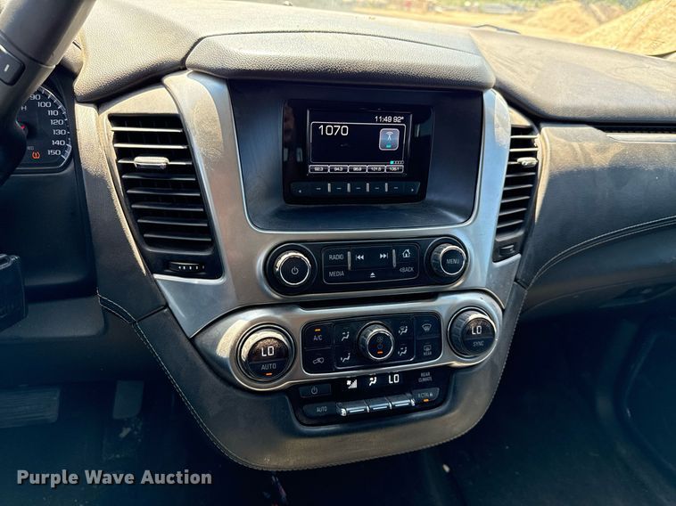 image for item DX5600 2016 Chevrolet Tahoe Police SUV