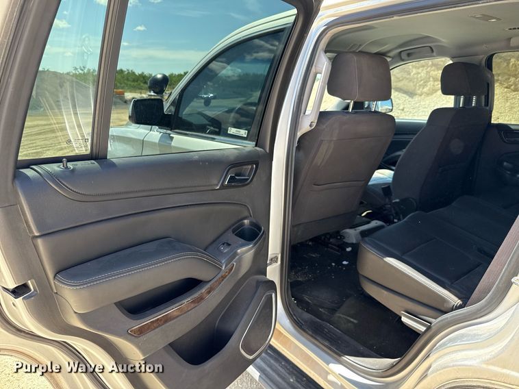 image for item DX5600 2016 Chevrolet Tahoe Police SUV