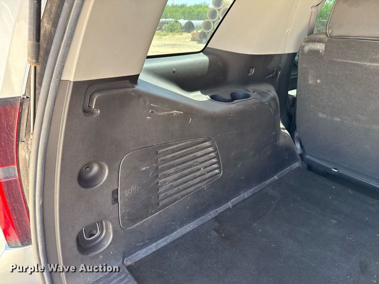 image for item DX5600 2016 Chevrolet Tahoe Police SUV