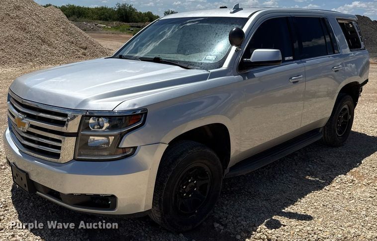 image for item DX5601 2016 Chevrolet Tahoe Police SUV