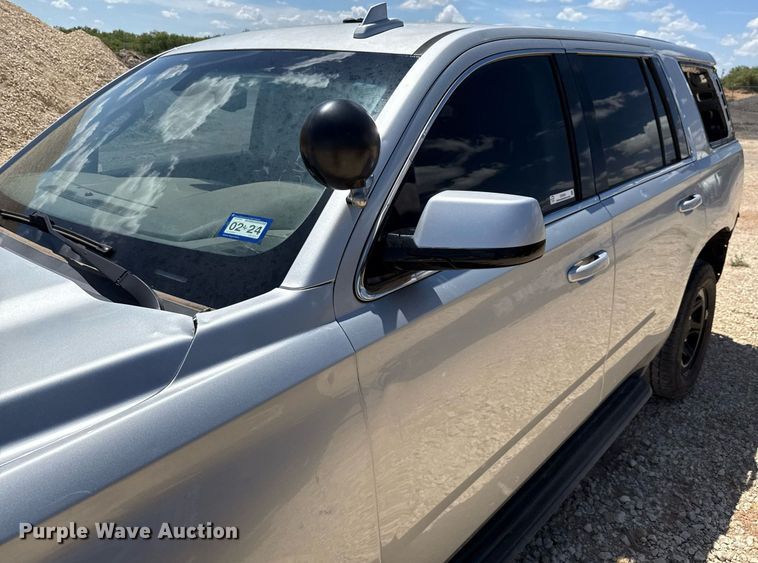 image for item DX5601 2016 Chevrolet Tahoe Police SUV