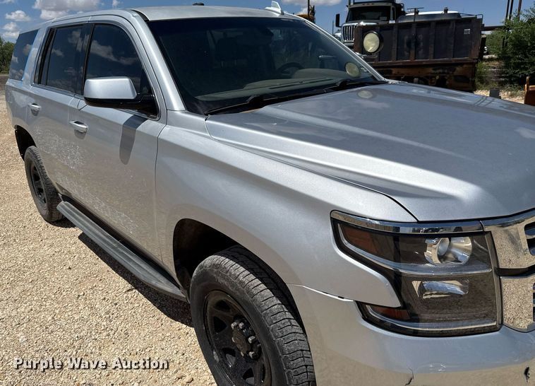 image for item DX5601 2016 Chevrolet Tahoe Police SUV