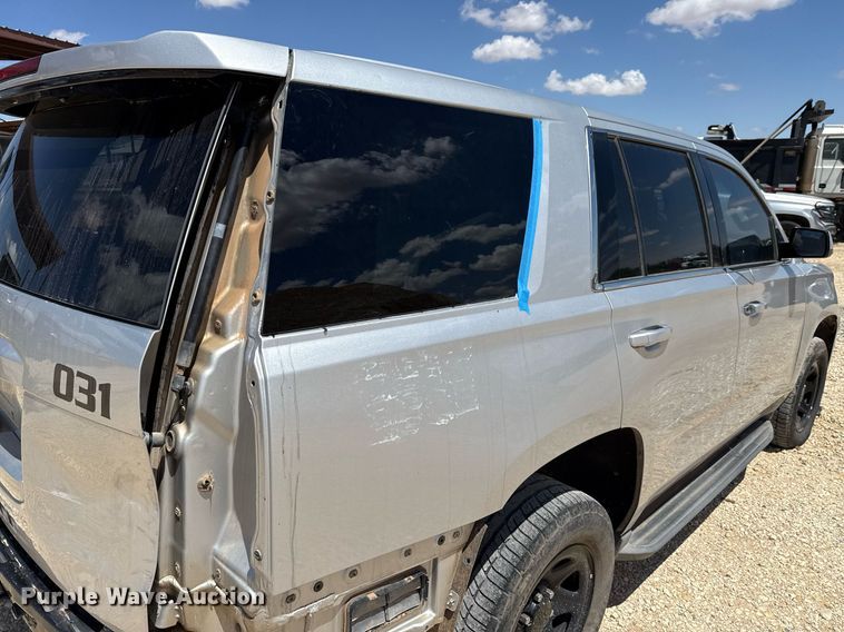 image for item DX5601 2016 Chevrolet Tahoe Police SUV