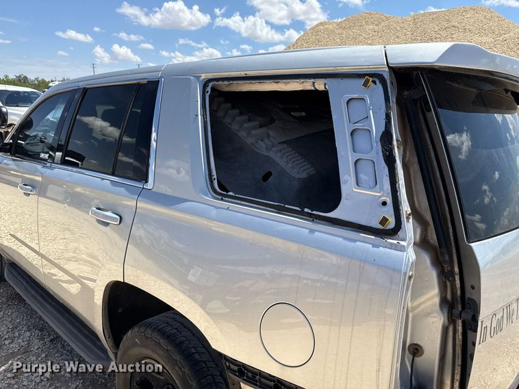 image for item DX5601 2016 Chevrolet Tahoe Police SUV