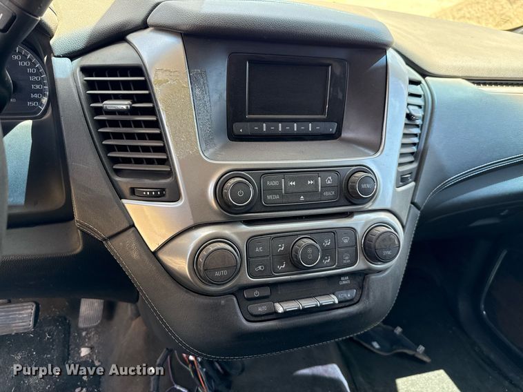 image for item DX5601 2016 Chevrolet Tahoe Police SUV