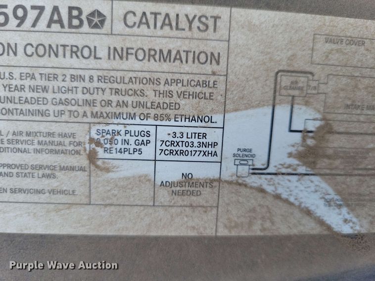 image for item DX7099 2007 Dodge Caravan SE van