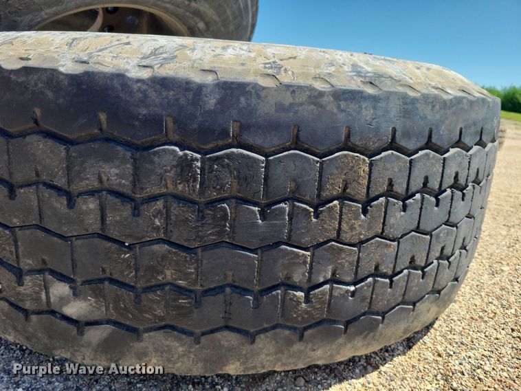 image for item DX7113 (4) Double Coin 425/65R22.5 tires and wheels