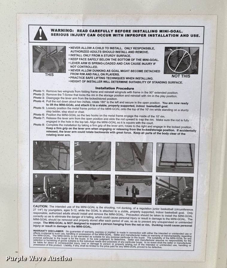 image for item DY0221 (4) youth basketball goals