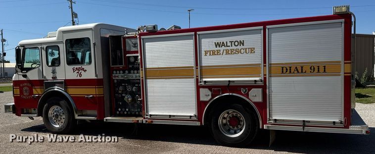 image for item DY0225 2004 Freightliner  Eagle pumper fire truck