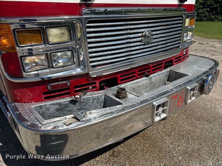 image for item DY0225 2004 Freightliner  Eagle pumper fire truck