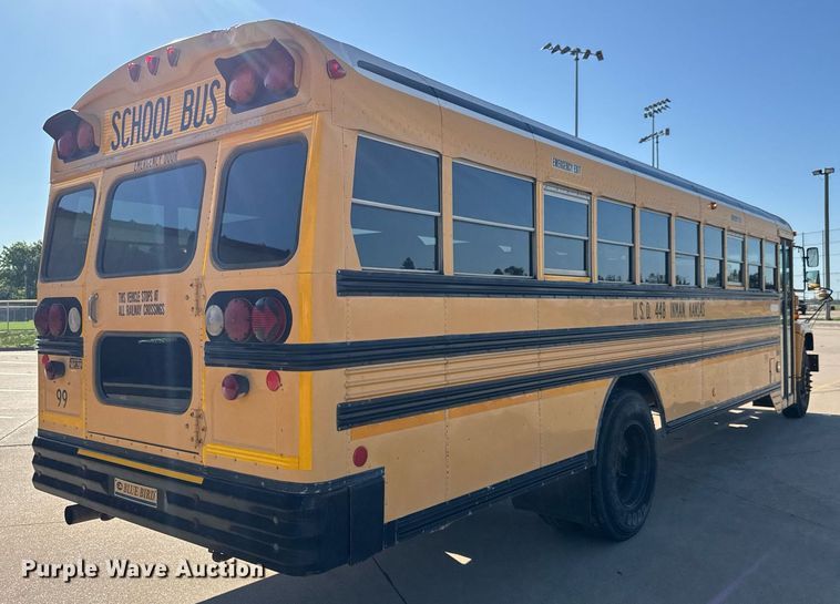 image for item DY0228 2000 Blue Bird school bus
