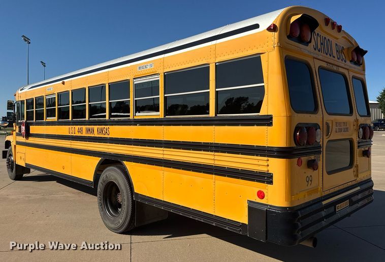 image for item DY0228 2000 Blue Bird school bus