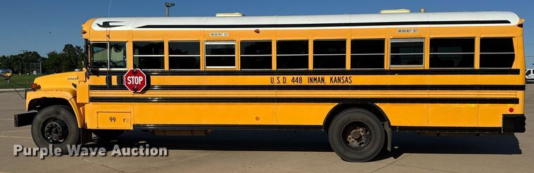 image for item DY0228 2000 Blue Bird school bus