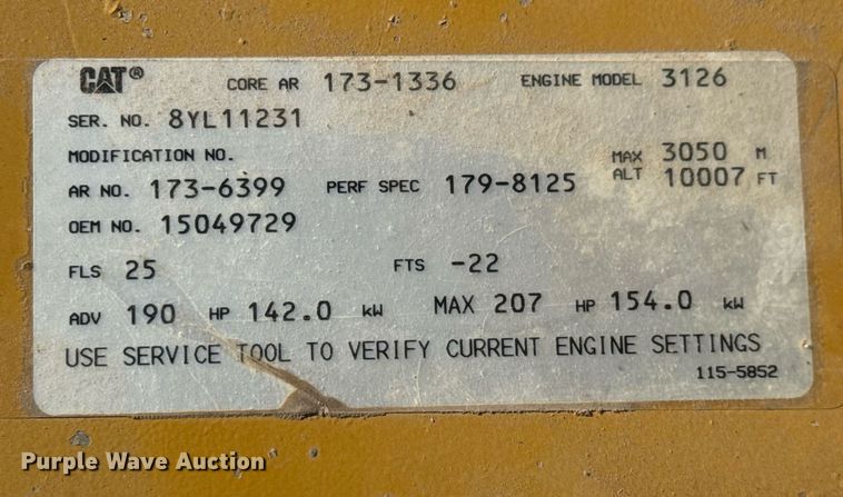 image for item DY0228 2000 Blue Bird school bus