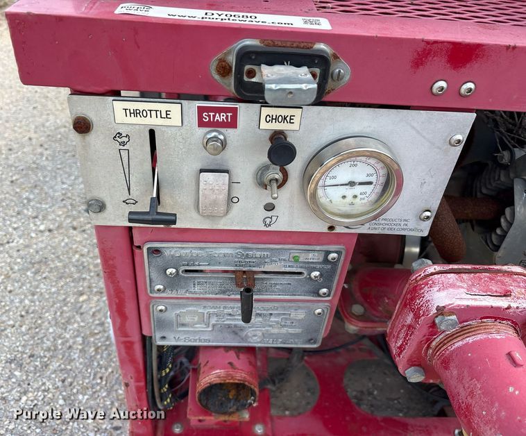 image for item DY0680 Hale V-Series brush fire skid unit