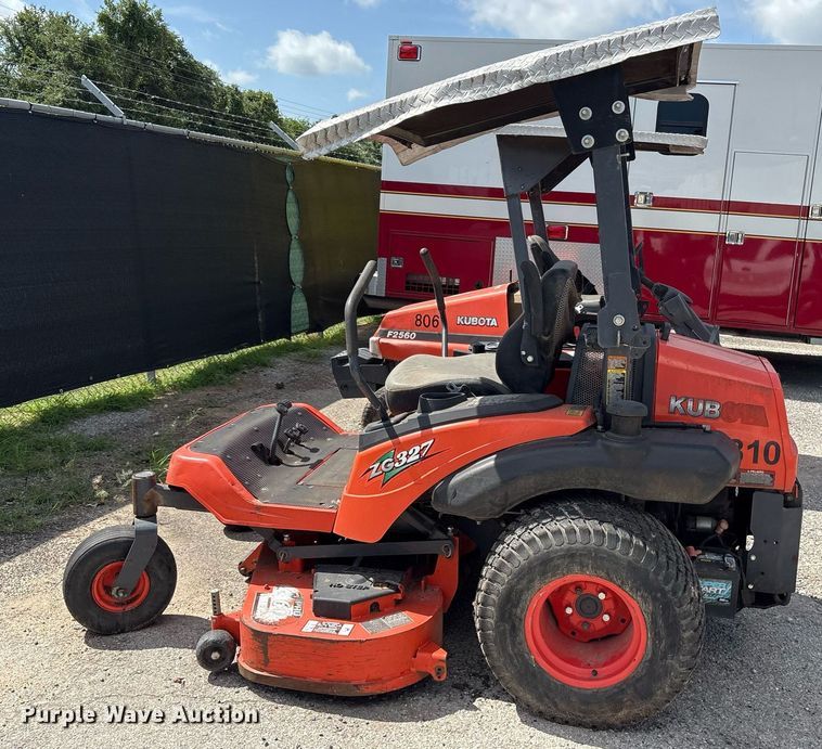 image for item DY0683 Kubota ZG327 ZTR lawn mower