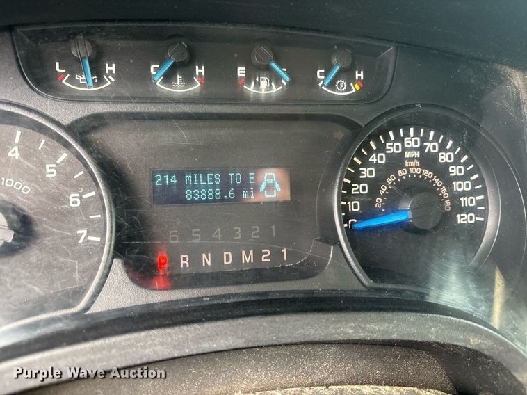 image for item DY0696 2013 Ford F150 pickup truck