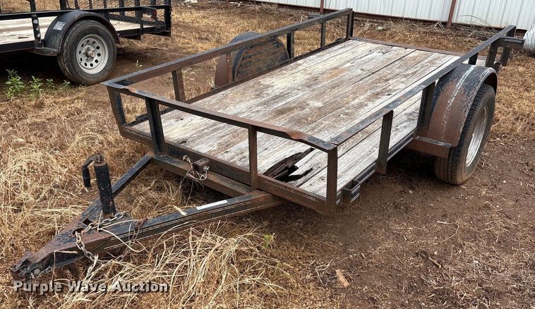 image for item DY2544 Shop built utility trailer