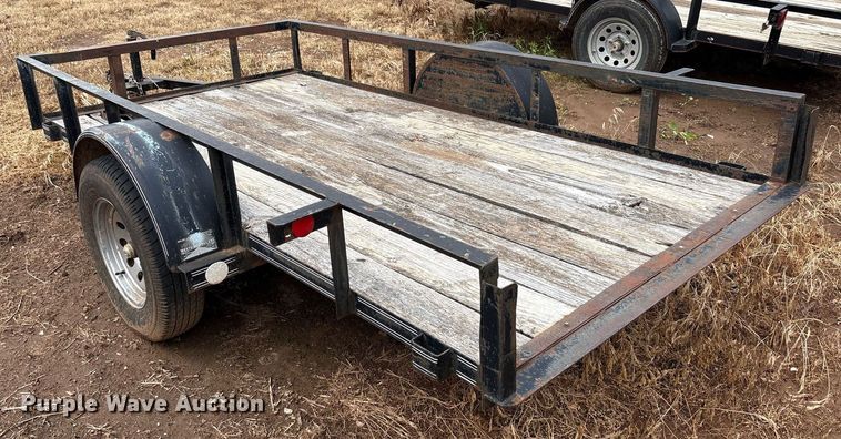 image for item DY2544 Shop built utility trailer