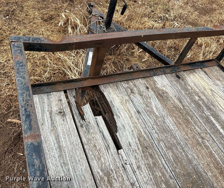 image for item DY2544 Shop built utility trailer