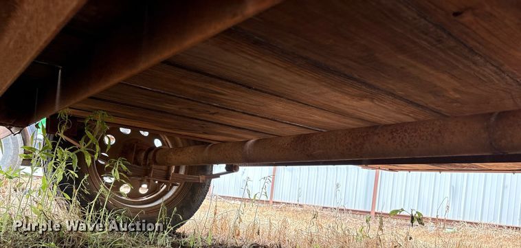 image for item DY2544 Shop built utility trailer