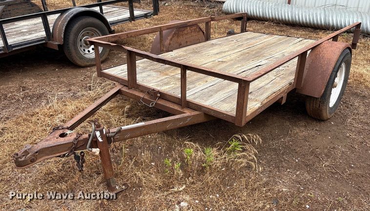 image for item DY2545 Shop built utility trailer