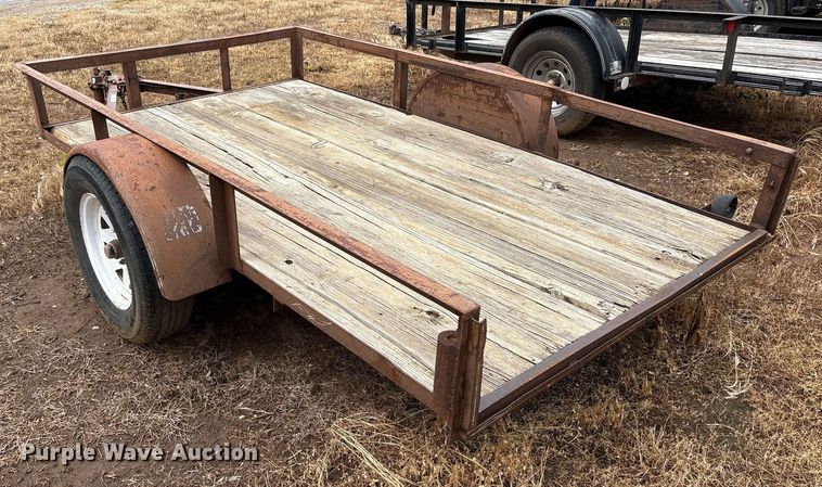 image for item DY2545 Shop built utility trailer
