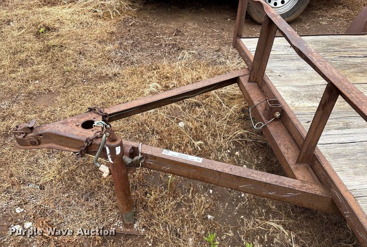 image for item DY2545 Shop built utility trailer