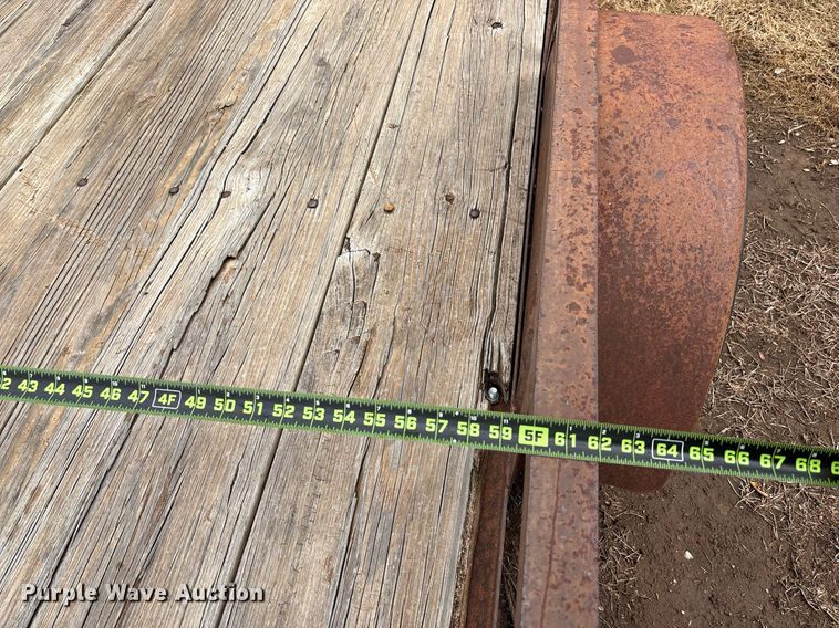 image for item DY2545 Shop built utility trailer