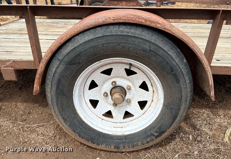 image for item DY2545 Shop built utility trailer