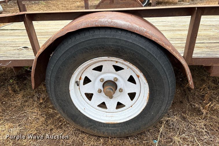 image for item DY2545 Shop built utility trailer