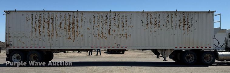 image for item DZ8523 2014 Wilkens 50127SCG0T walking floor trailer