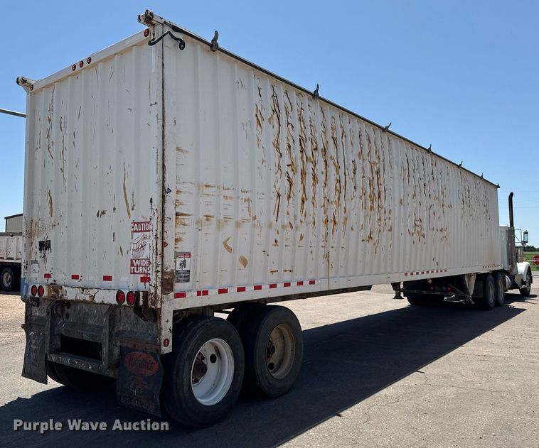 image for item DZ8523 2014 Wilkens 50127SCG0T walking floor trailer