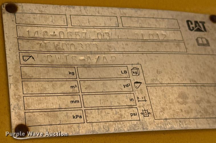 image for item DZ8540 1996 Caterpillar 140H motor grader