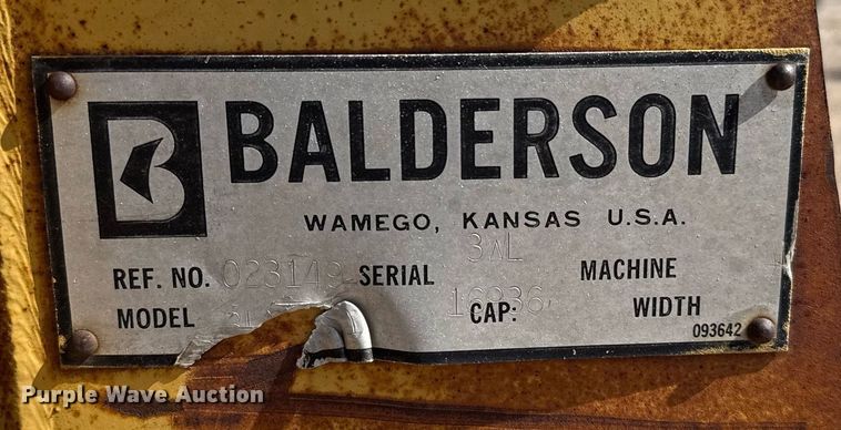 image for item DZ8540 1996 Caterpillar 140H motor grader