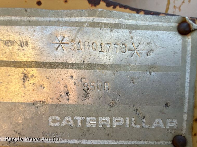 image for item DZ8542 1984 Caterpillar 950B wheel loader