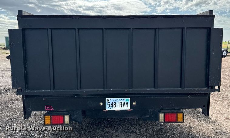 image for item DZ8550 2008 Isuzu NPR flatbed truck