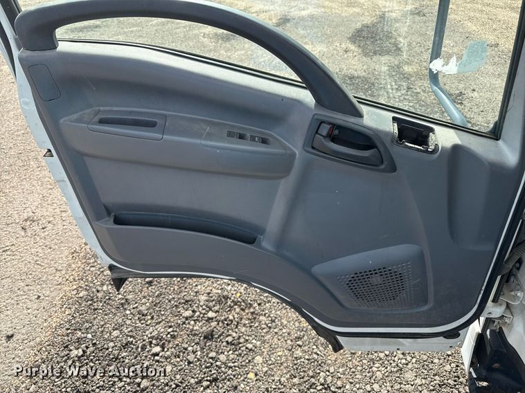 image for item DZ8550 2008 Isuzu NPR flatbed truck