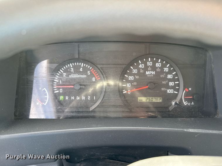 image for item DZ8550 2008 Isuzu NPR flatbed truck