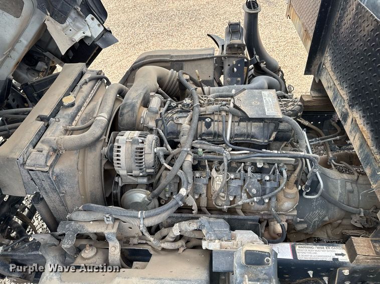 image for item DZ8550 2008 Isuzu NPR flatbed truck