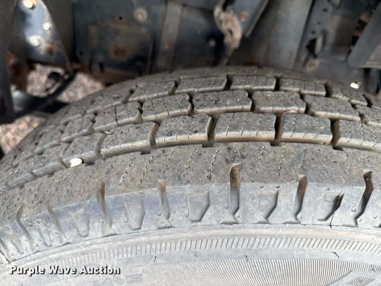 image for item DZ8550 2008 Isuzu NPR flatbed truck