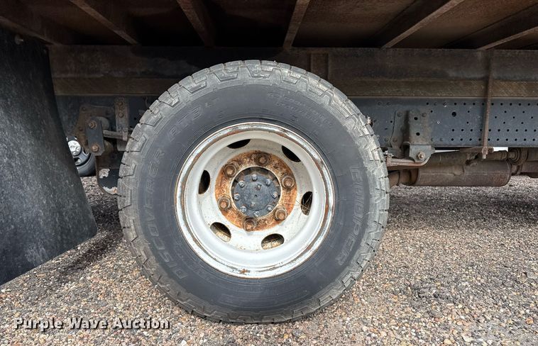 image for item DZ8550 2008 Isuzu NPR flatbed truck